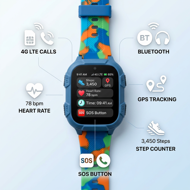 KidWatch Pro features and specifications